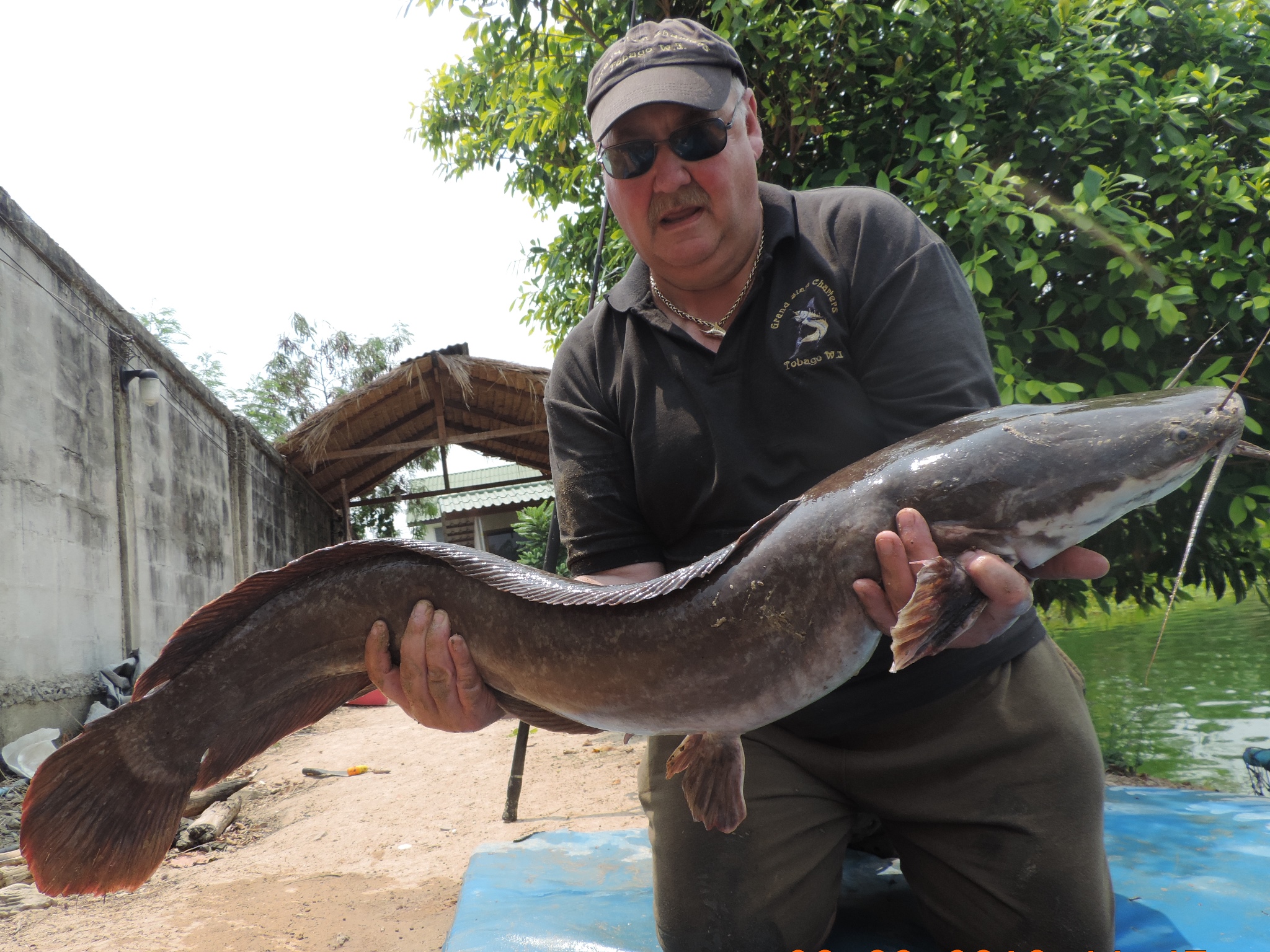 Guided Fishing Holidays in Thailand at Palm Tree Lagoon Photo Image