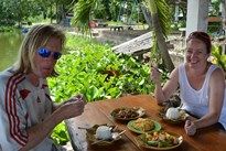 Happy Customers Enjoying Lunch